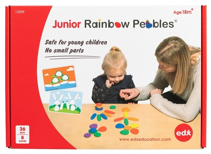 Kubbar rainbow pebbels junior