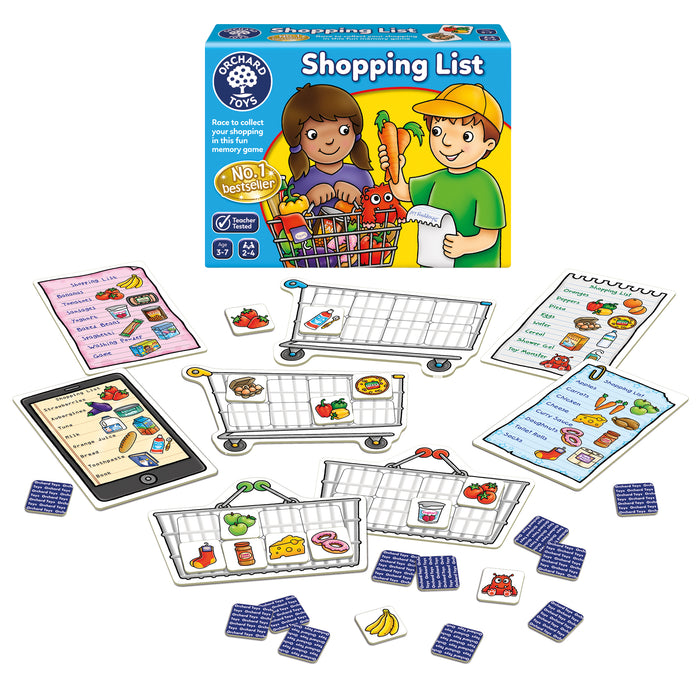 Spil Shopping List