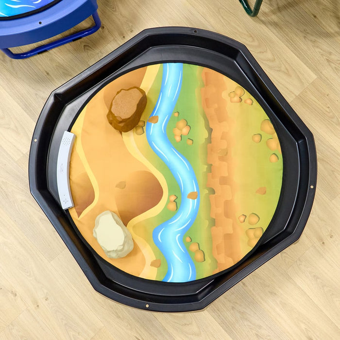 Tuff tray motta safarí með hljóðupptöku