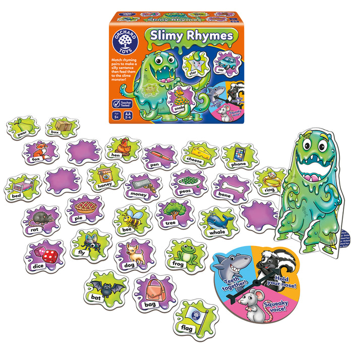 Spil Slimy Rhymes rím