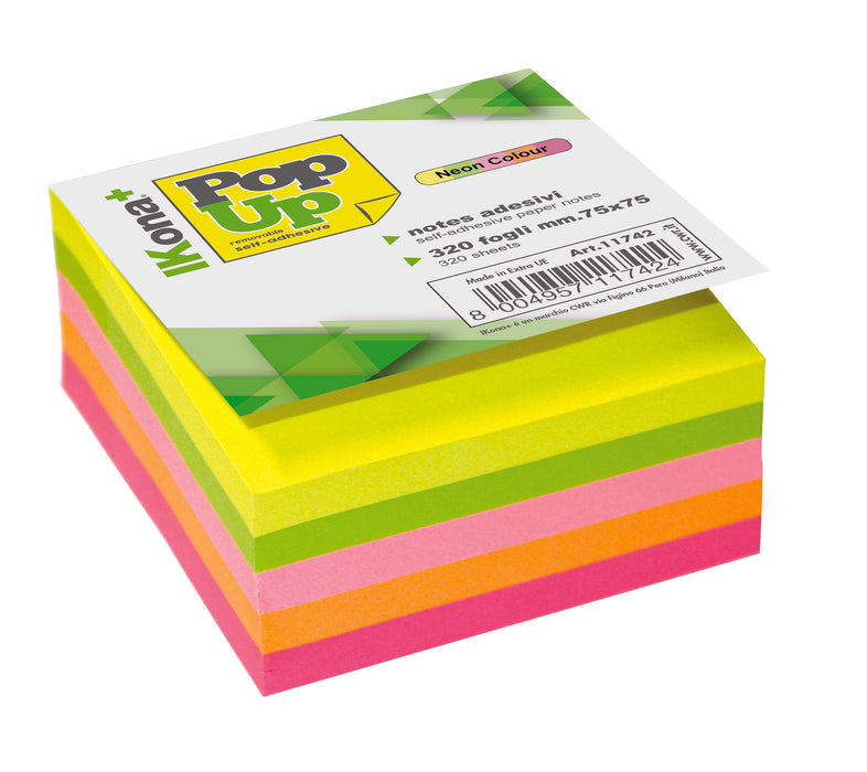 Minnismiðar sticky note neon