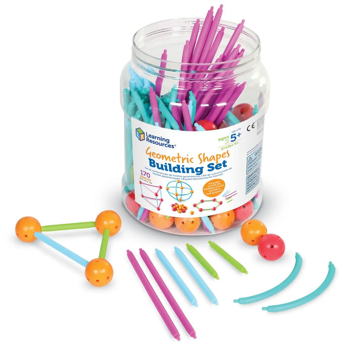 Stærðfræði byggingarsett 2D og 3D