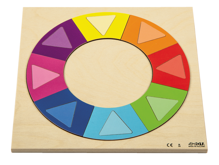 Púsluspil tré litir og form 2 stk