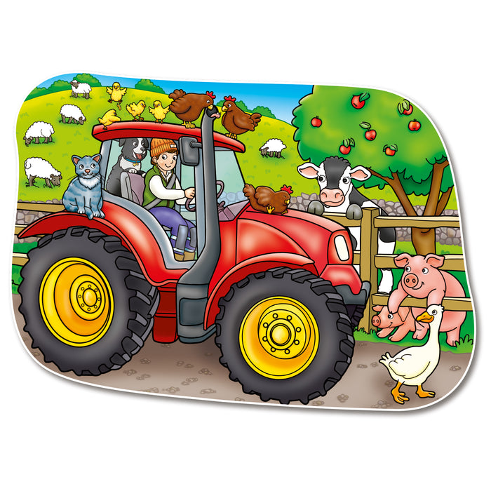 Púsluspil stór traktor 25 bita