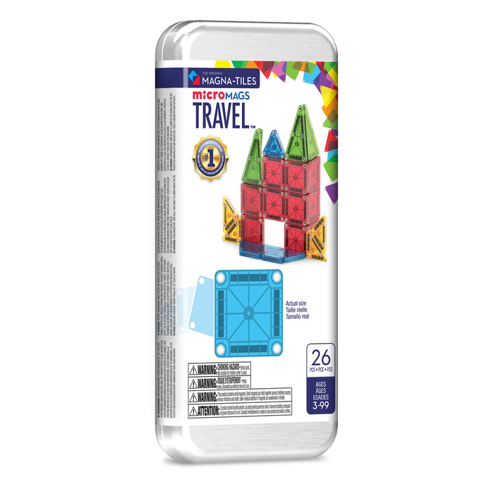 Magna Tiles segulkubbar MicroMags 26 stk