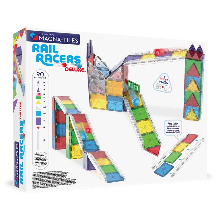 Magna Tiles segulkubbar kúlubraut 90 stk