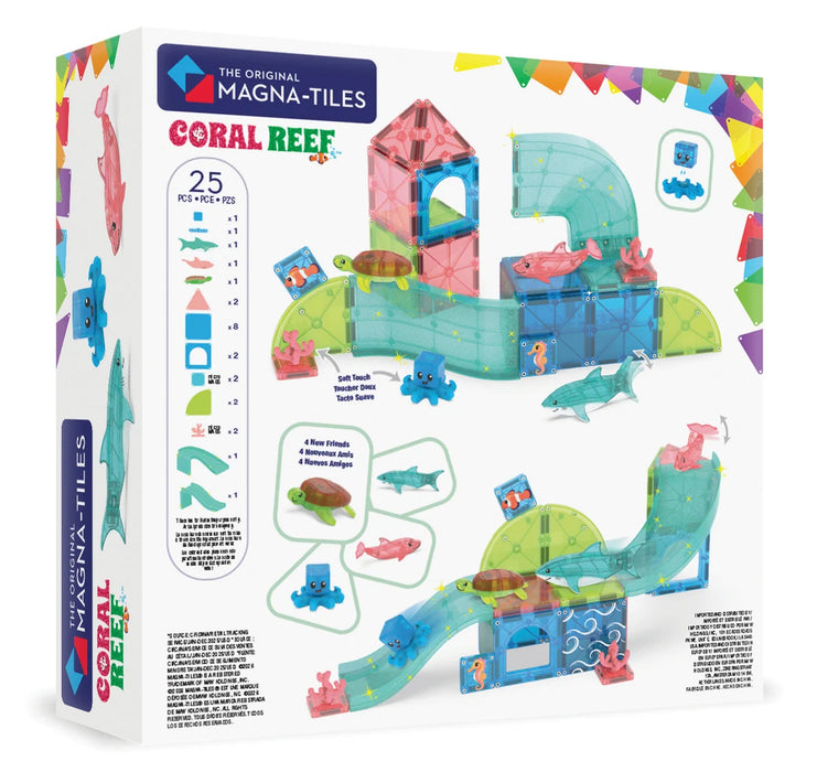 Magna Tiles segulkubbar Kóralrif  25 stk