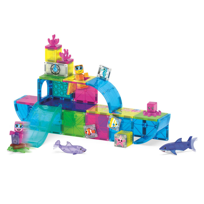 Magna Tiles segulkubbar neðansjávar ævintýri 58 stk