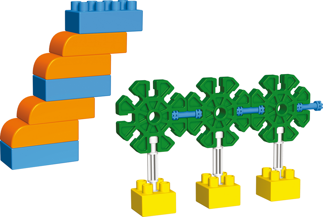 Knex kubbar stórir skólasett 225 stk