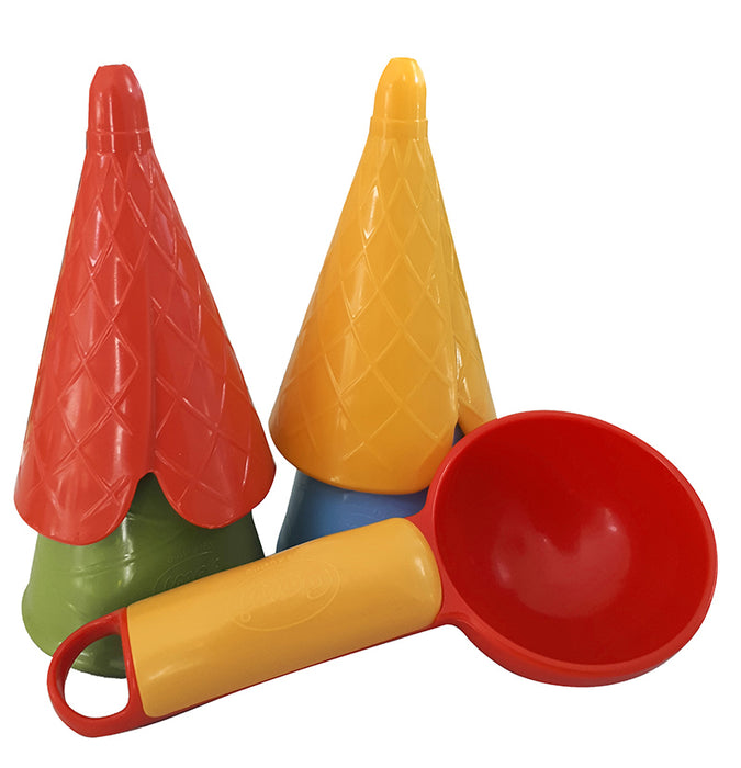 Sandform ís 5 stk bio plast