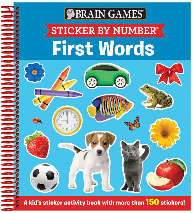 Límmiðabók fyrstu orðin