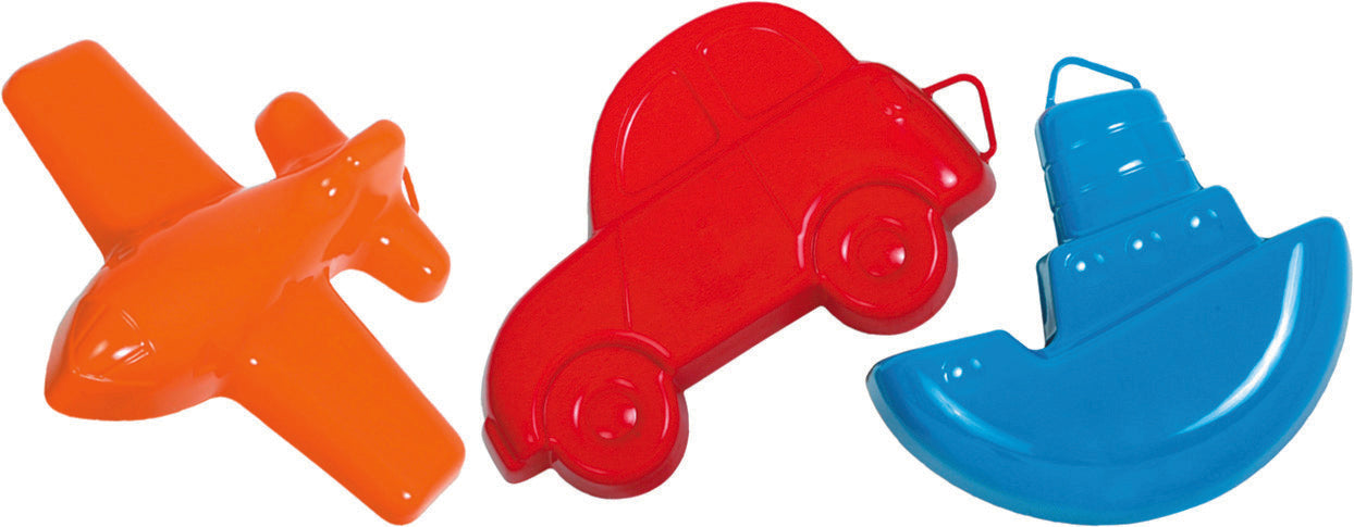 Sandform stór farartæki 3 stk