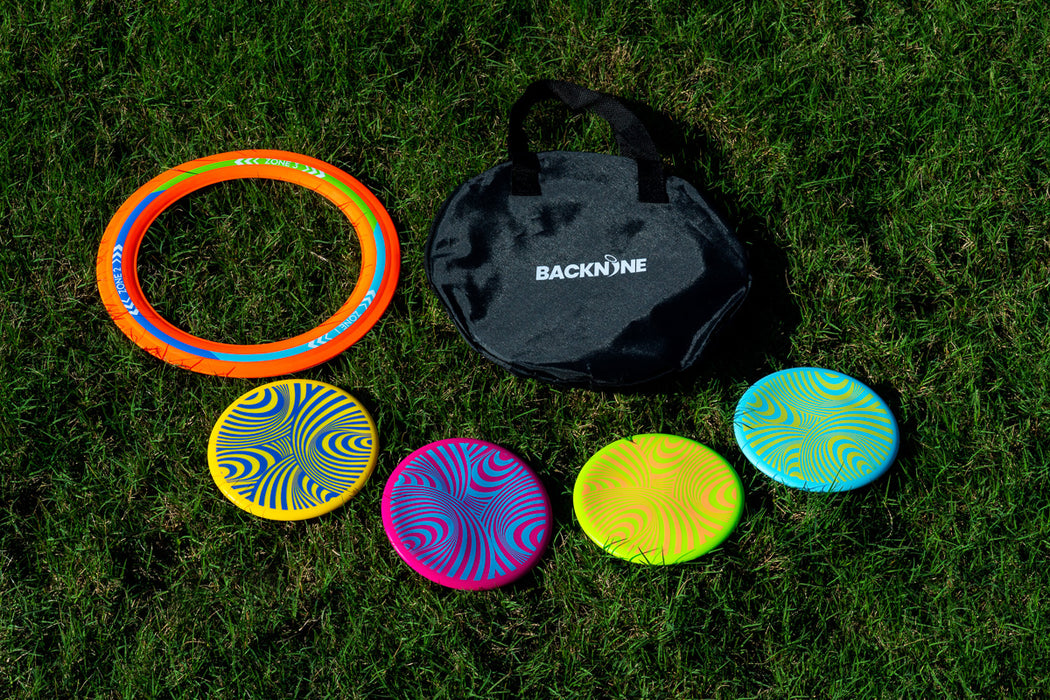 Frisbee golf hringur og diskar