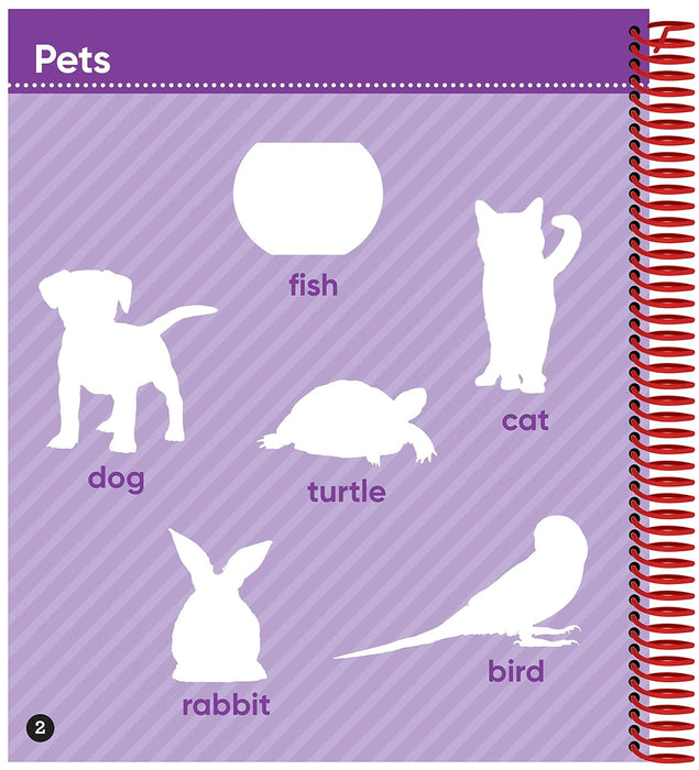 Límmiðabók fyrstu orðin