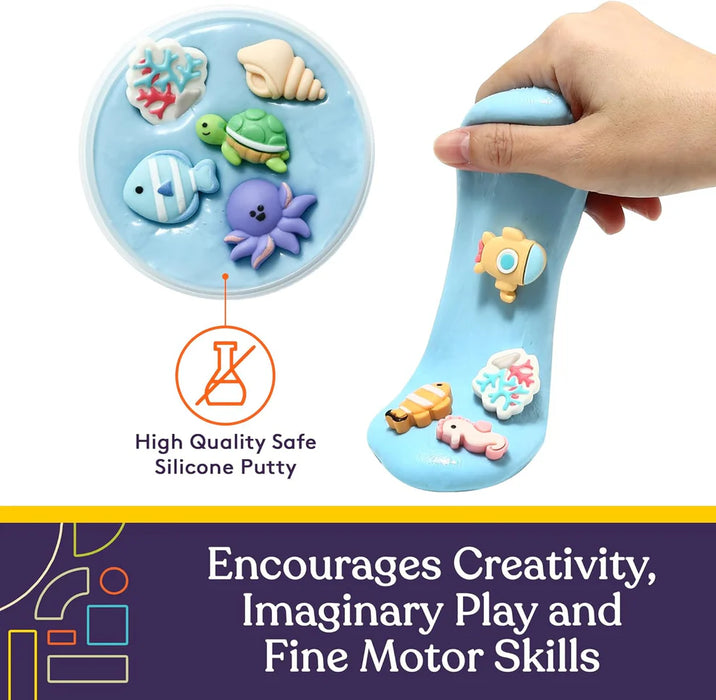 Leir therapy mjúkur með sjávarhlutum