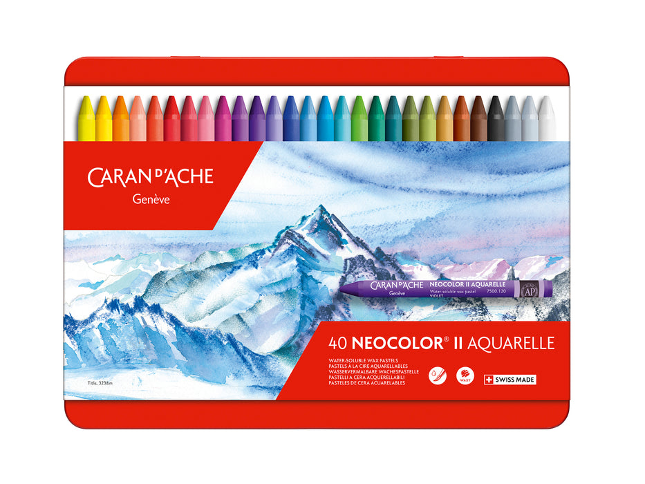 Neocolor II vatnleysanlegir 40 litir