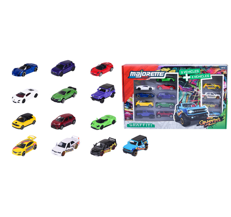 Bílar Majorette 13 stk