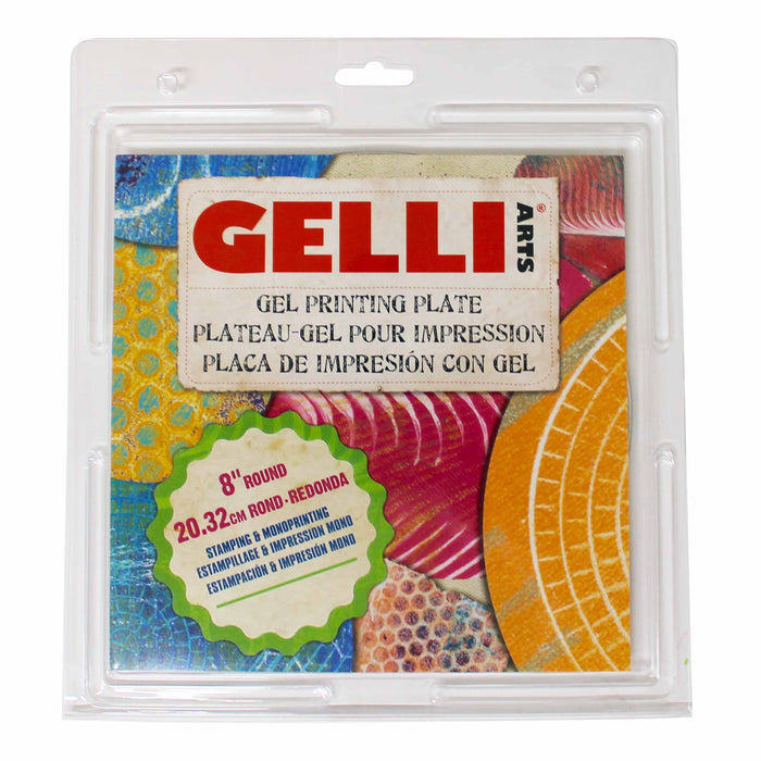 Gelli print plata hringur 20 cm