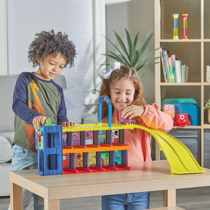 Tölukubbar numberblocks bílahús