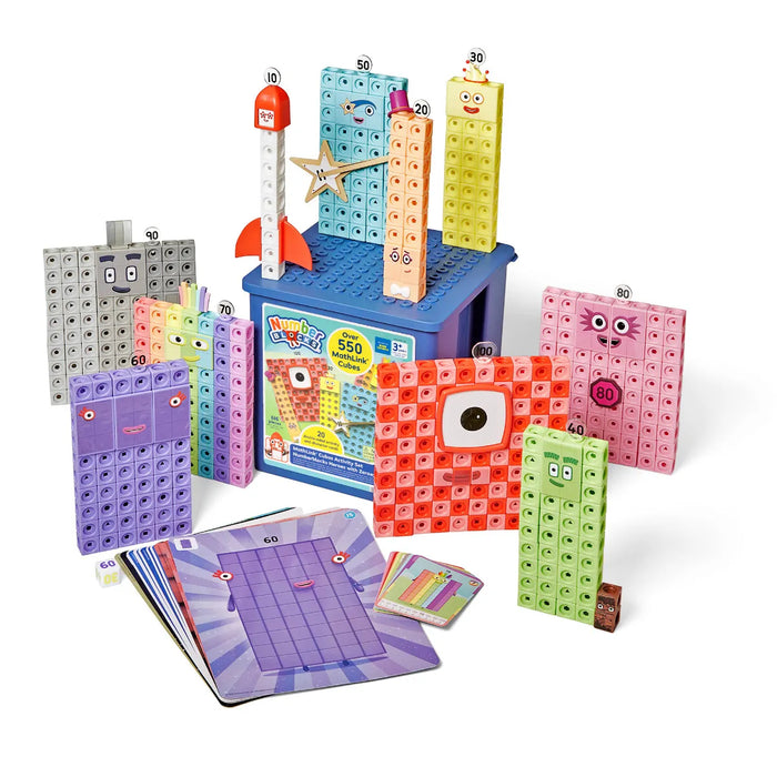 Tölukubbar Numberblocks Heroes tugirnir