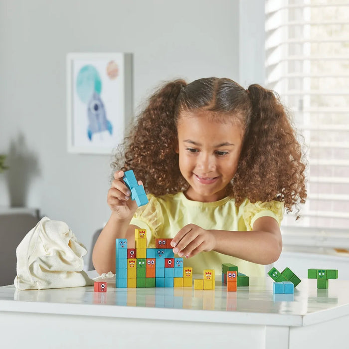 Tölukubbar building blocks tré