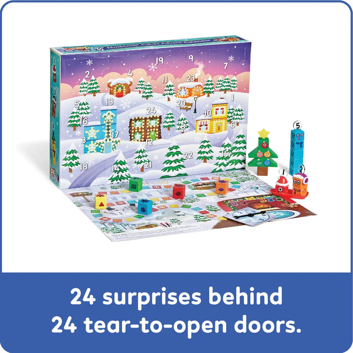 Numberblocks tölukubbar jóladagatal