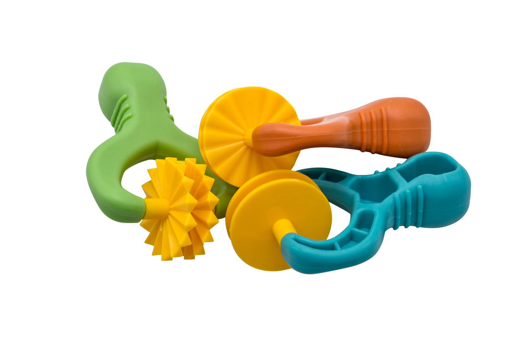 Leir hjól tvöföld 3 stk