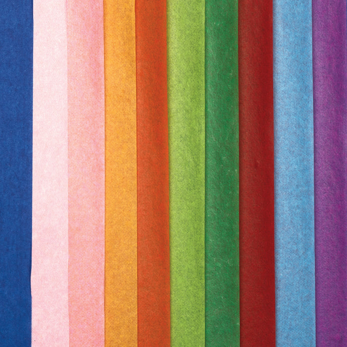 Silkipappír blandaðir litir 50stk