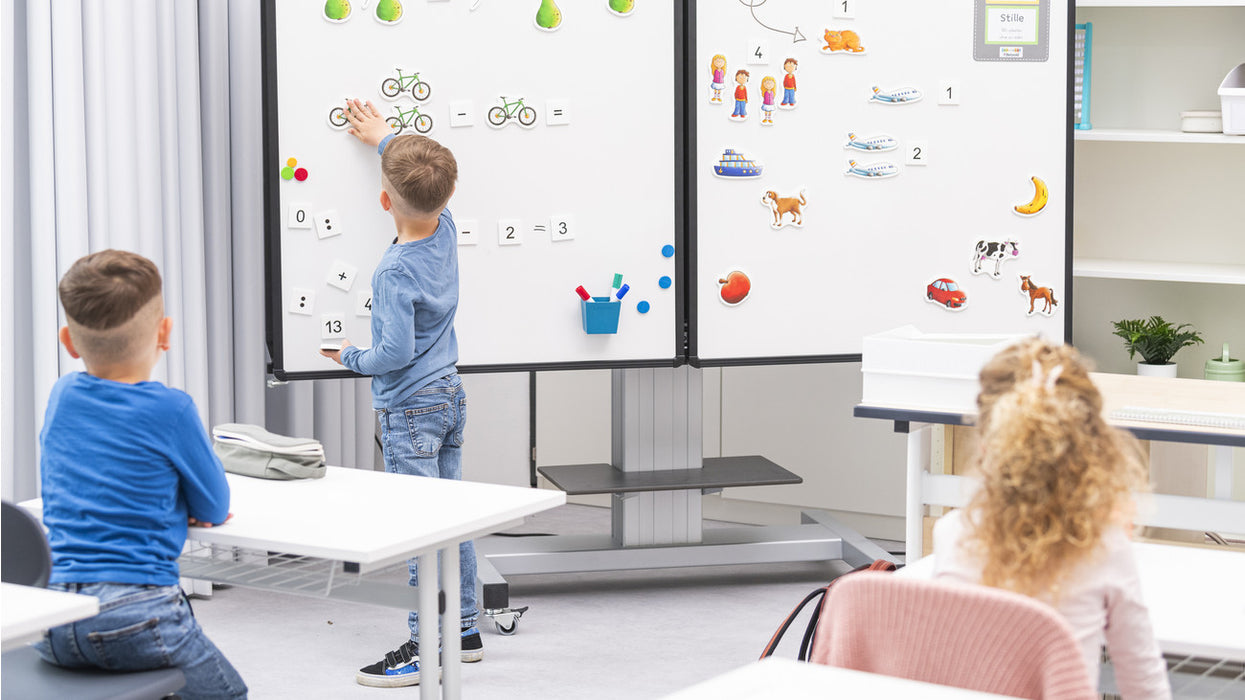 Stærðfræði seglar stórar myndir 140 stk.