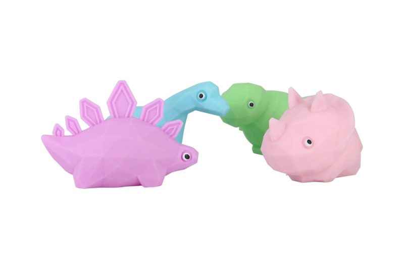 Fikt bolti risaeðlur 3 stk