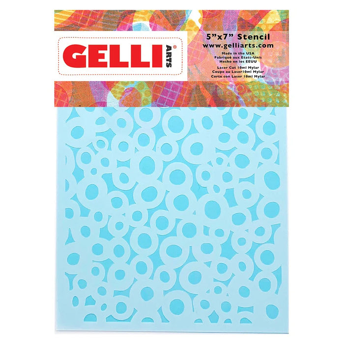 Gelli print stenslar