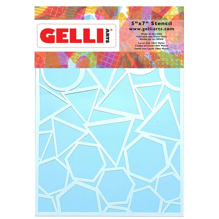 Gelli print stenslar