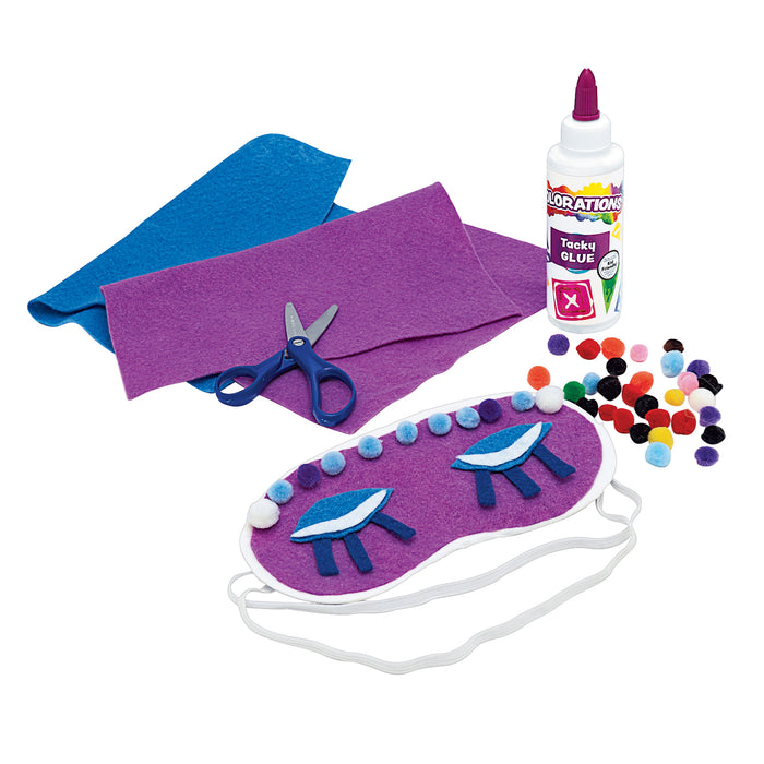 Svefngrímur til að föndra 12 stk