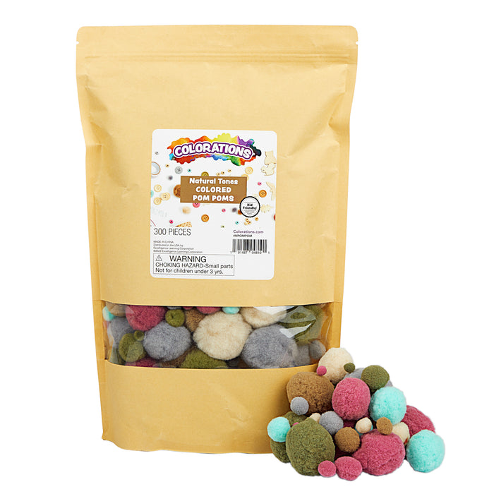 Dúskar náttúrulitaðir 300stk