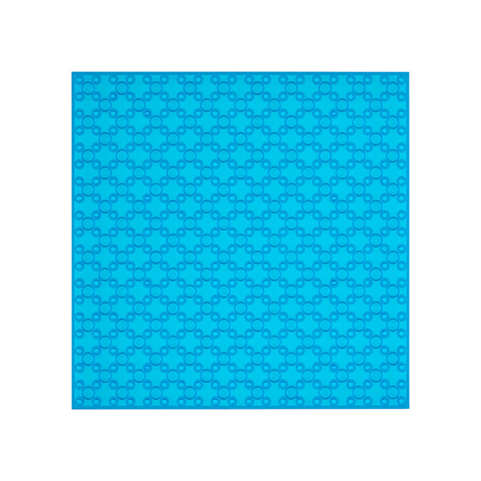 Byggingarplötur fyrir Lego transparent blue
