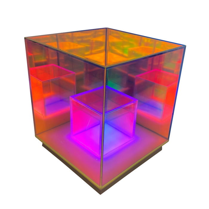 Ljósakubbur 3D Prism ferhyrningur