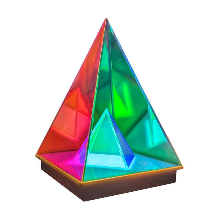 Ljósakubbur 3D Prism þríhyrningur