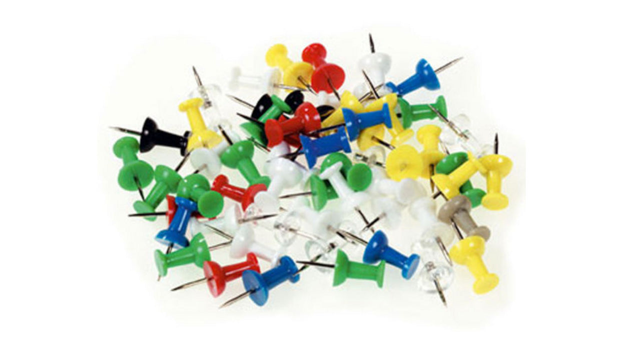 Teiknibólur með haus 100 stk