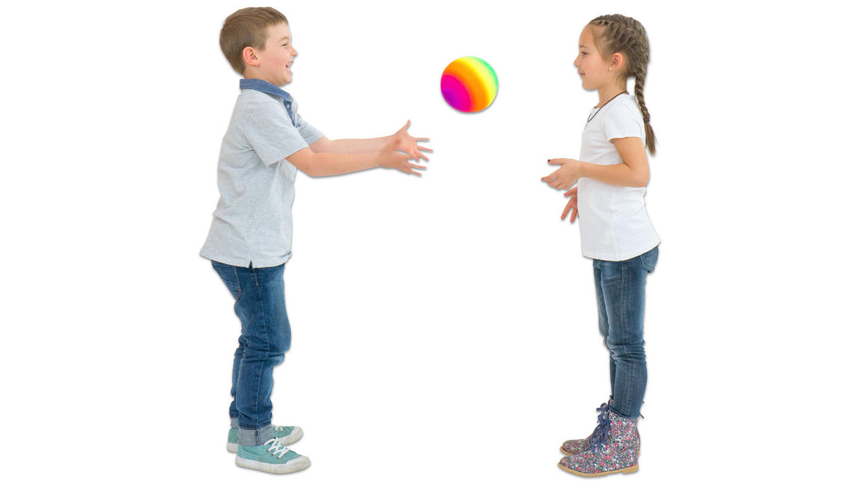 Boltar regnbogalitaðir 18cm