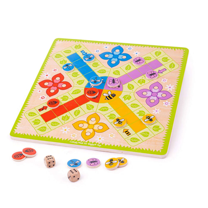 Spil Ludo tréborð