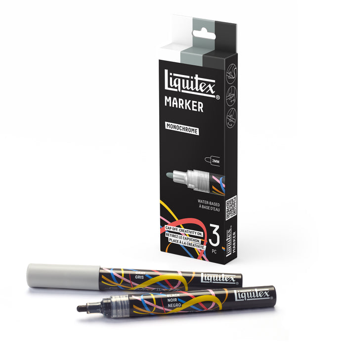 Teiknipennar Liquitex 3 stk