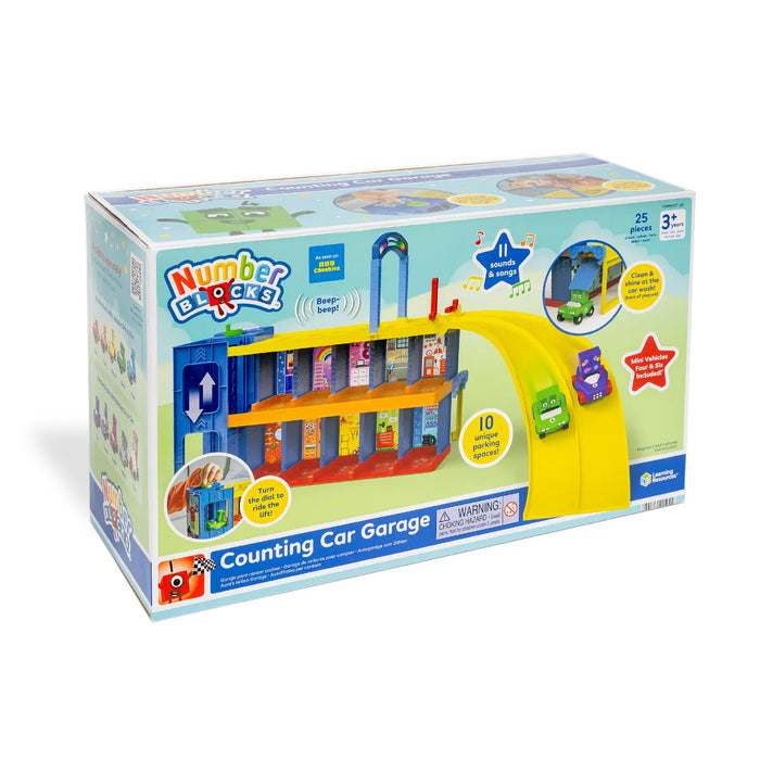 Tölukubbar numberblocks bílahús