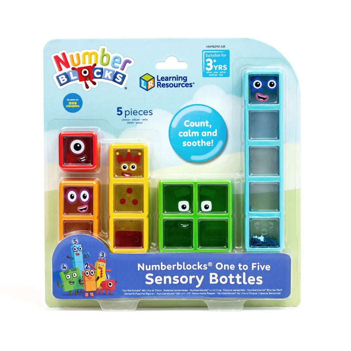 Number blocks skynjunarglös 5 stk