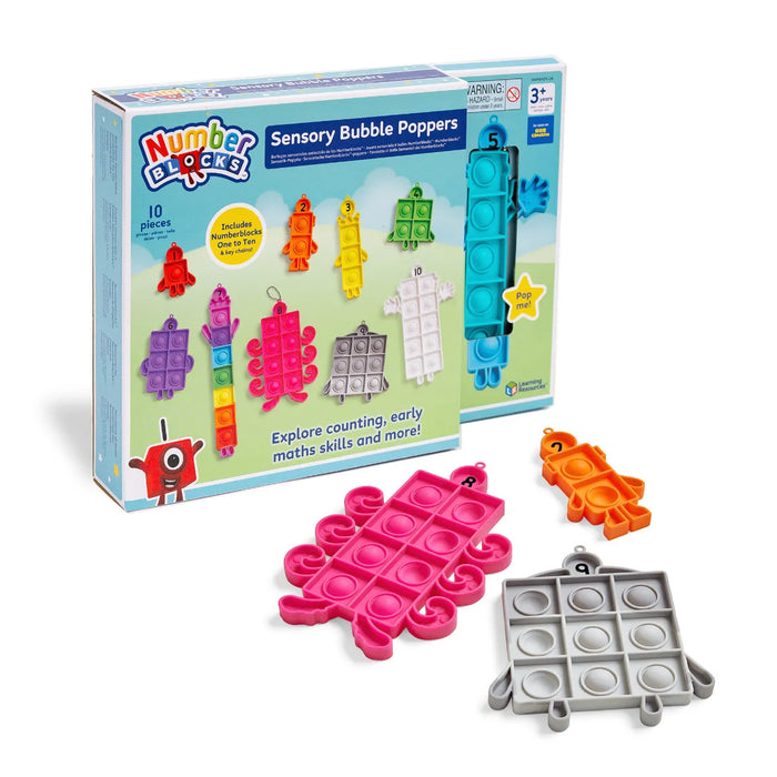 Numberblocks tölukubbarnir pop it 1-10