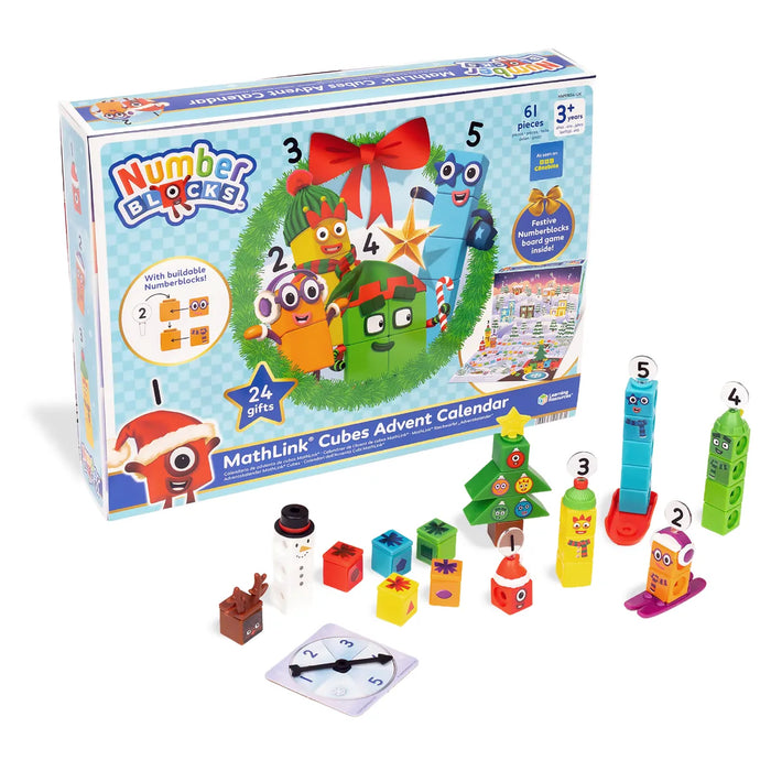 Numberblocks tölukubbar jóladagatal