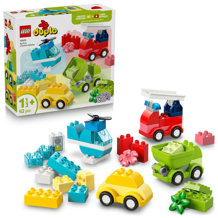 Lego Duplo fyrstu bílarnir