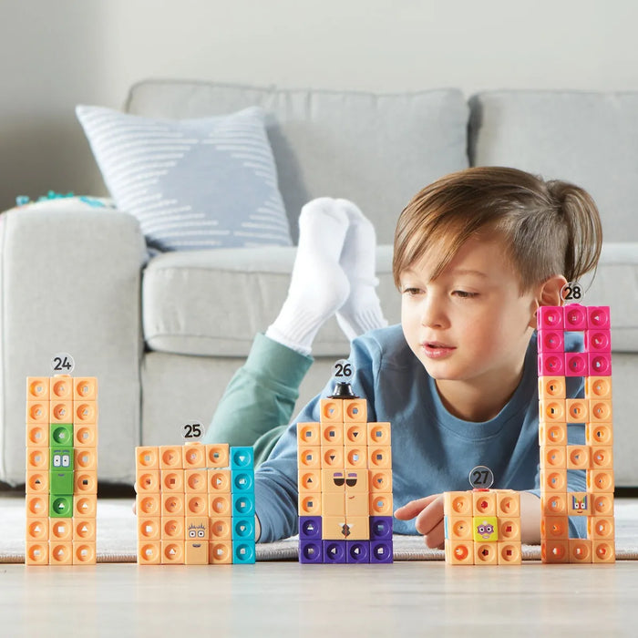 Numberblocks tölukubbar 21-30