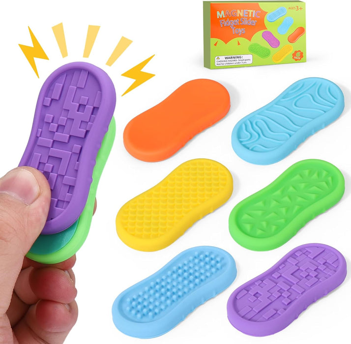 Fikt vörur segla slider með silicon áferð 6 stk