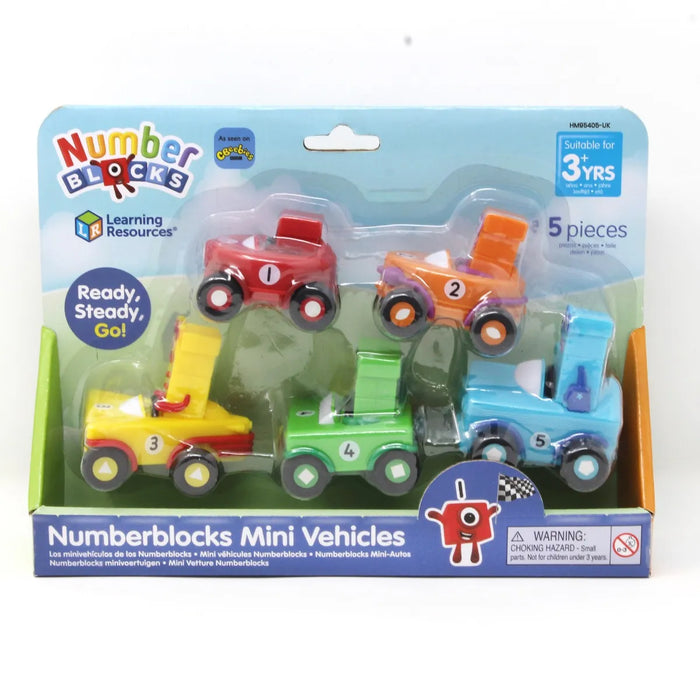 Numberblocks tölukubbar bílar 1-5