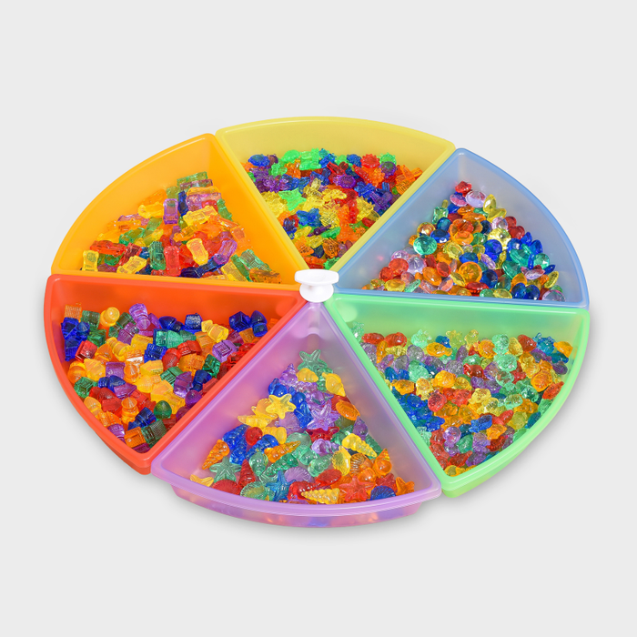 Bakkar litaðir 6 stk til að flokka í